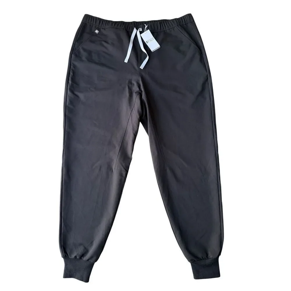 FIGS Men’s Regular Tansen Jogger 2.0 Scrub Pants in Black Size 2X